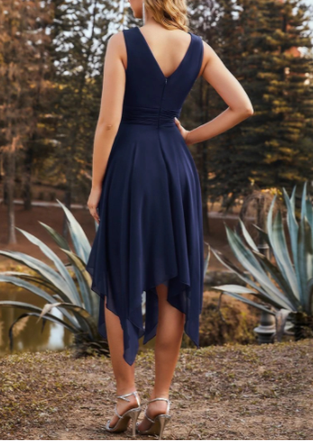 Fashion Temperament High Waist Dress