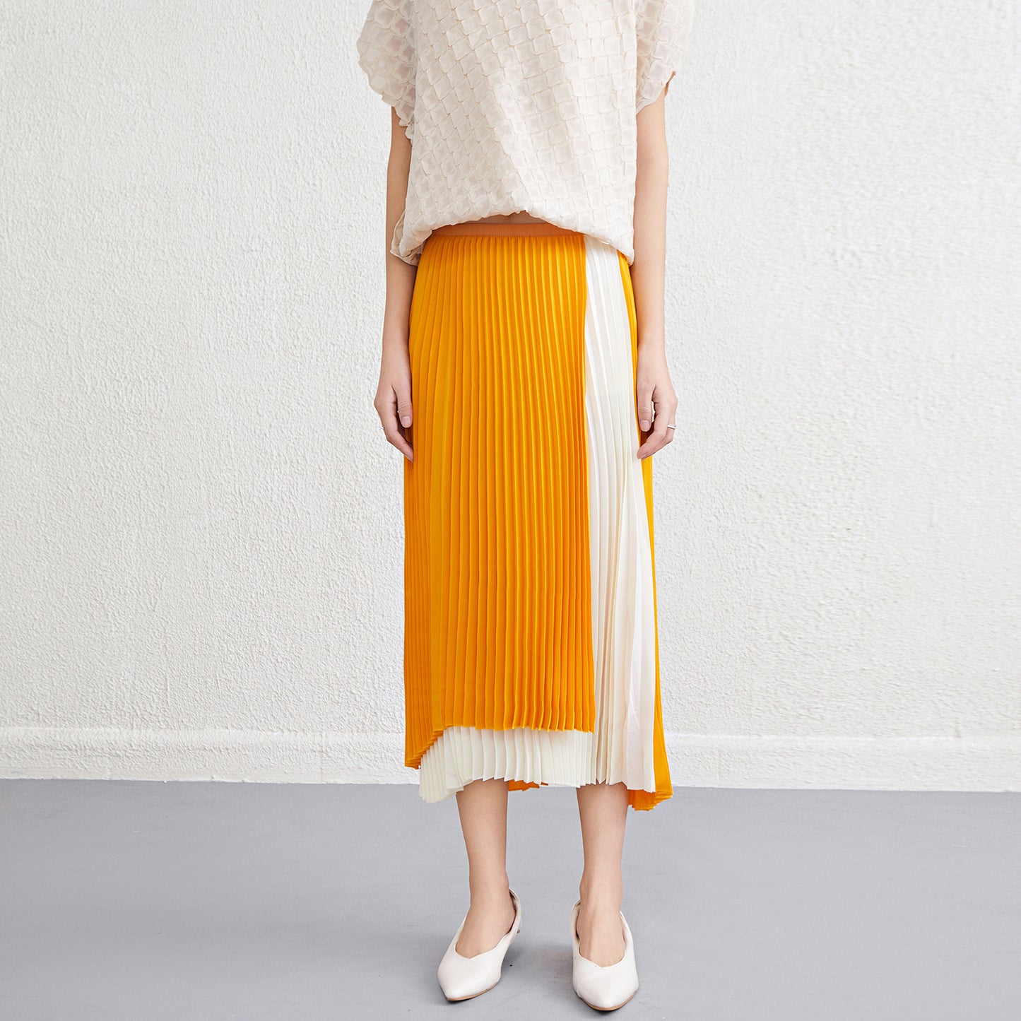 Fashion Temperament Wild Irregular Skirt