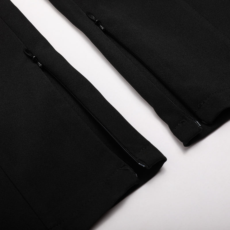Fashion Mid Waist Slim Pants