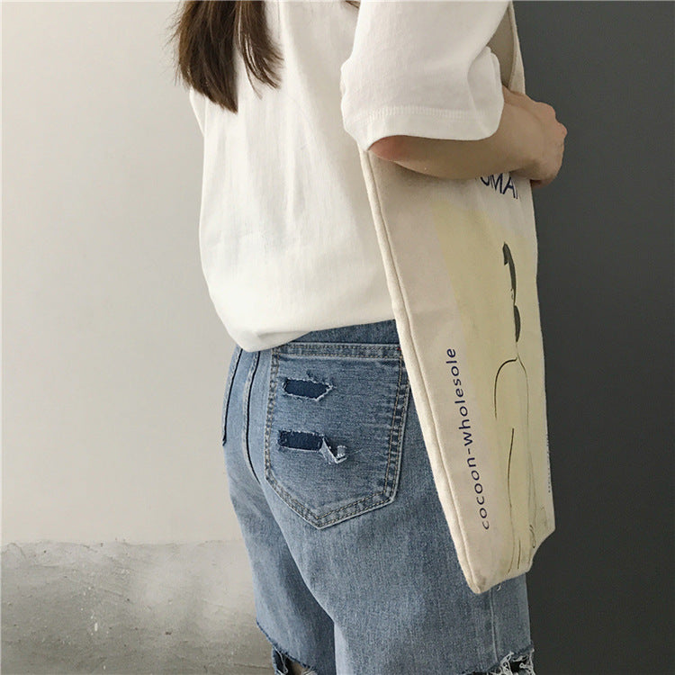 Fashion Loose Nine-Point Ripped Jeans