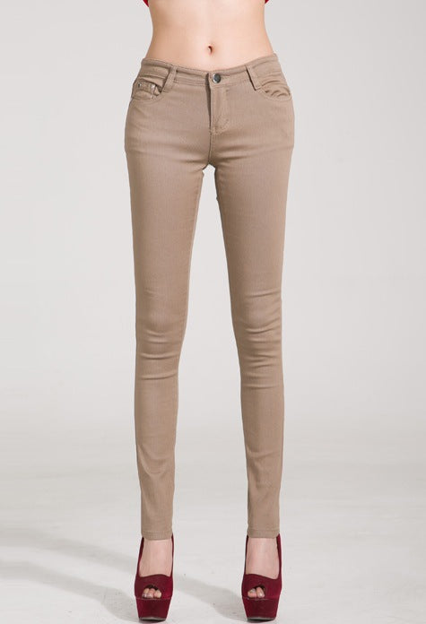 Fashion Color Pencil Pants