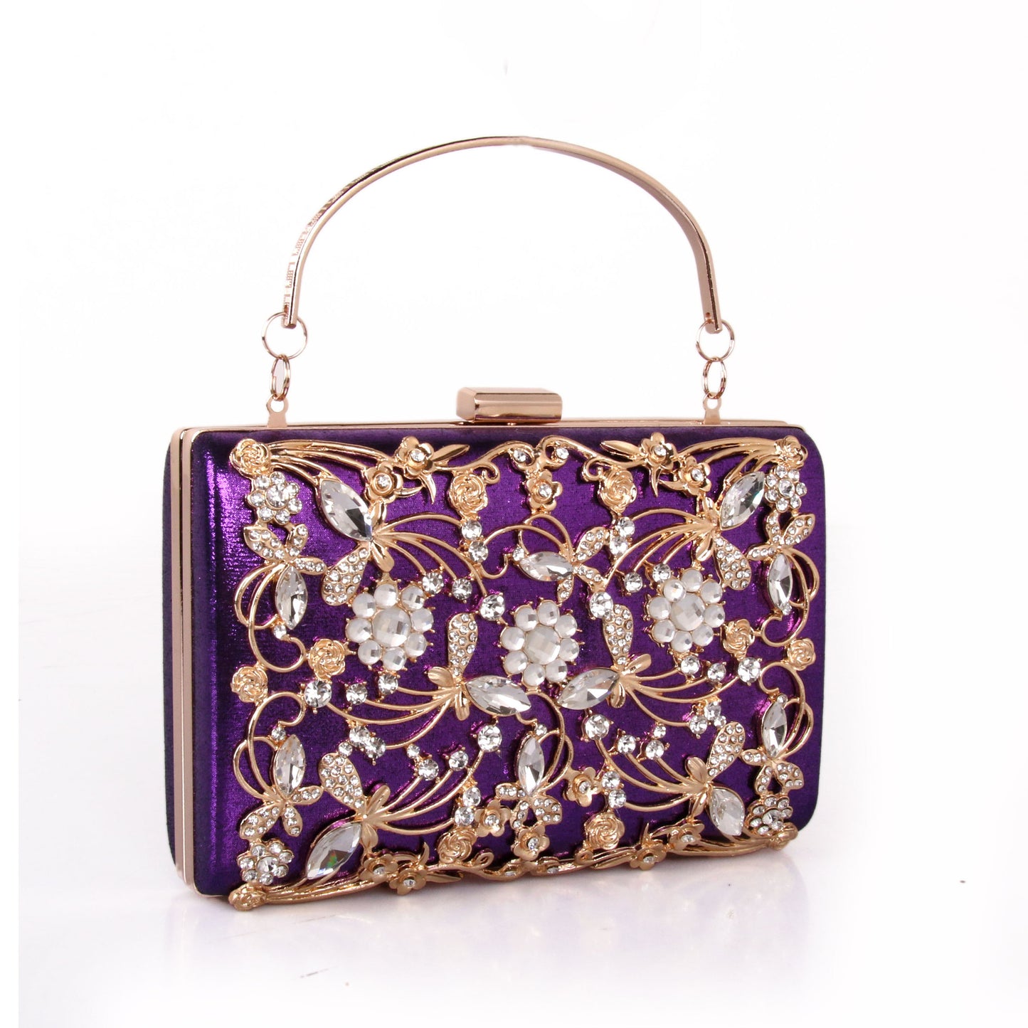 Fashion Metal Rhinestone Clutch