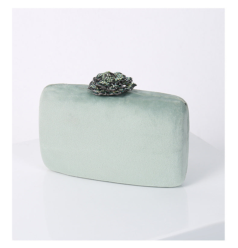 Fashion Diamond Decoration Evening Clutch