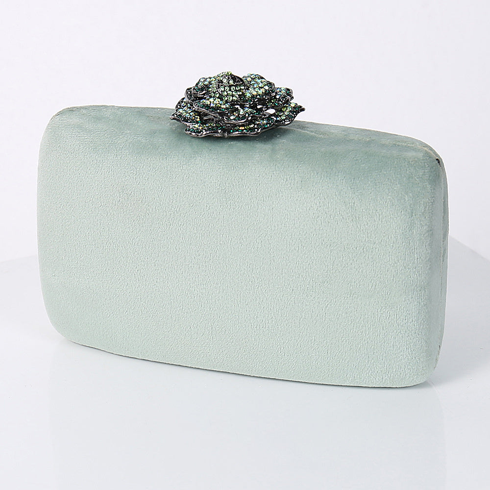 Fashion Diamond Decoration Evening Clutch
