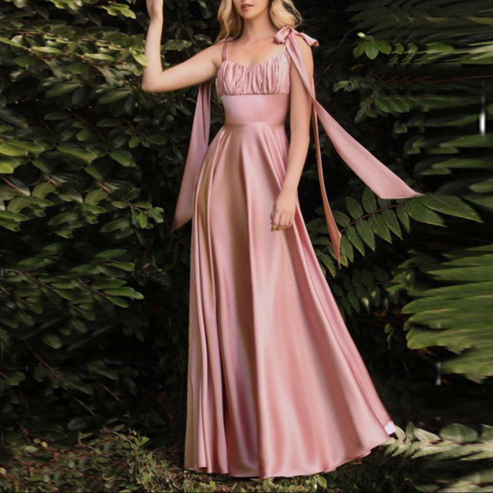 Fashion Sleeveless Camisole Gown