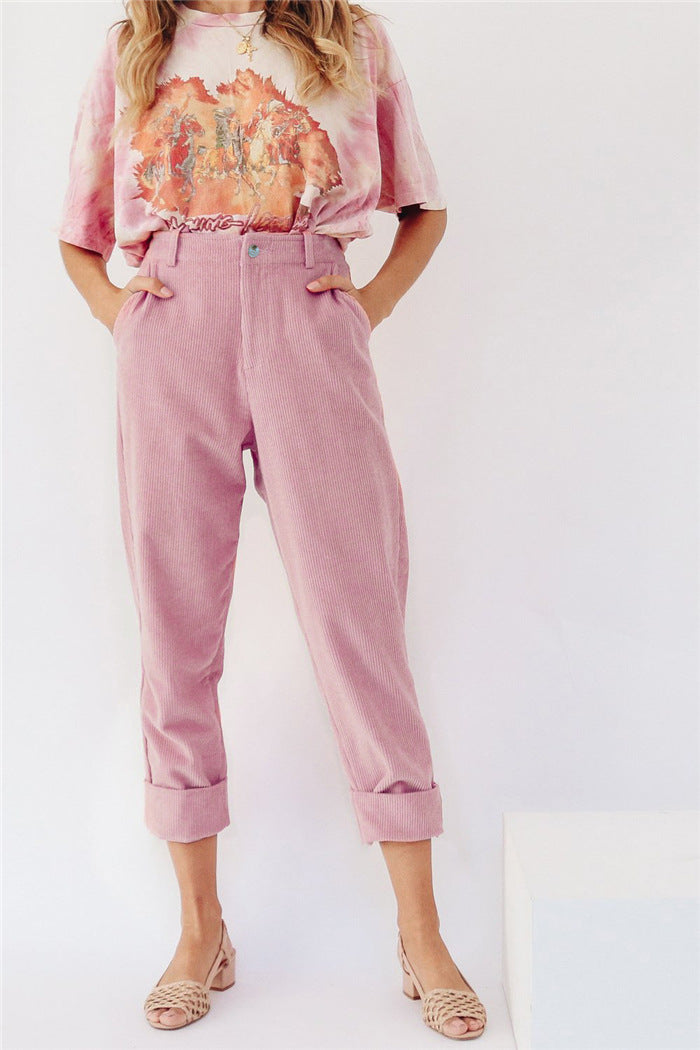 Fashion Spring Casual Pants