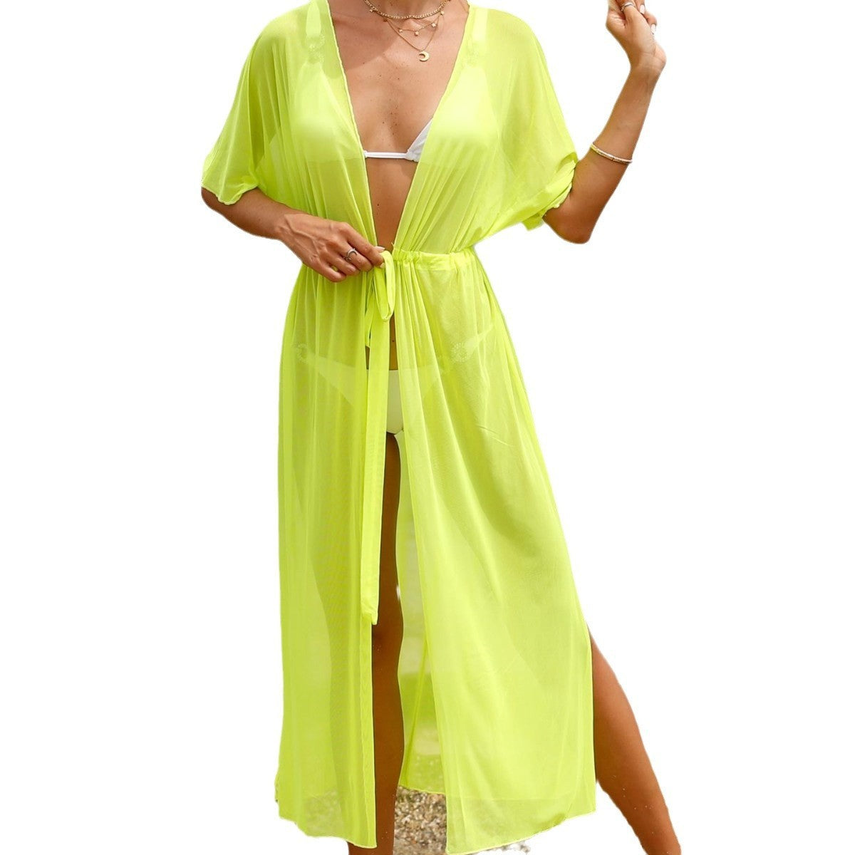 Fashion Beach Sun Protection Cardigan Cover Up