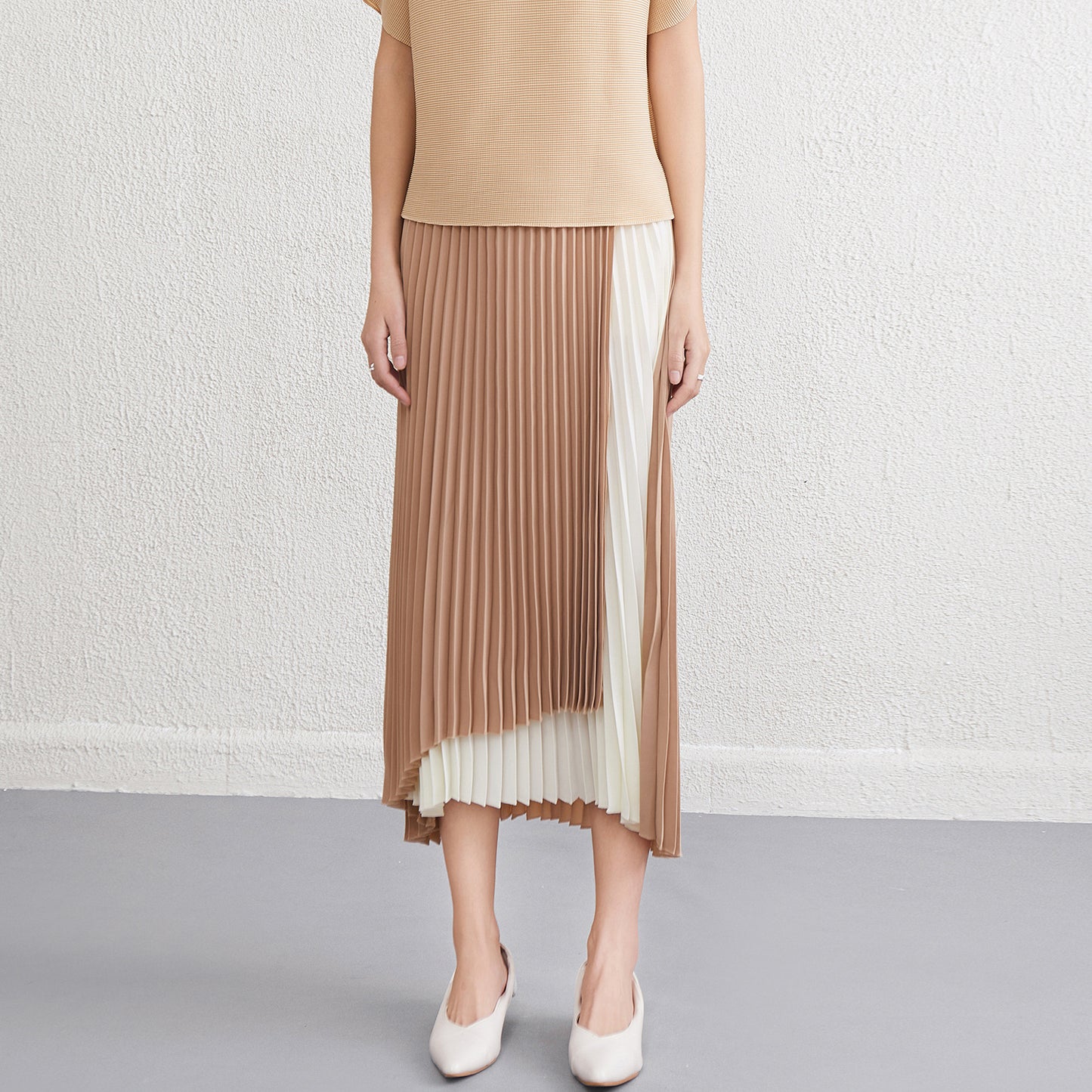 Fashion Temperament Wild Irregular Skirt