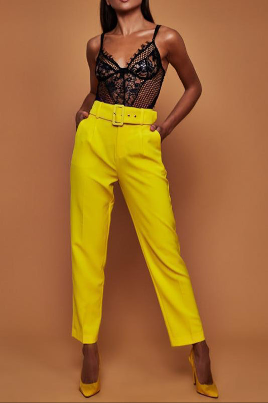 Fashion High Waist Casual Pants