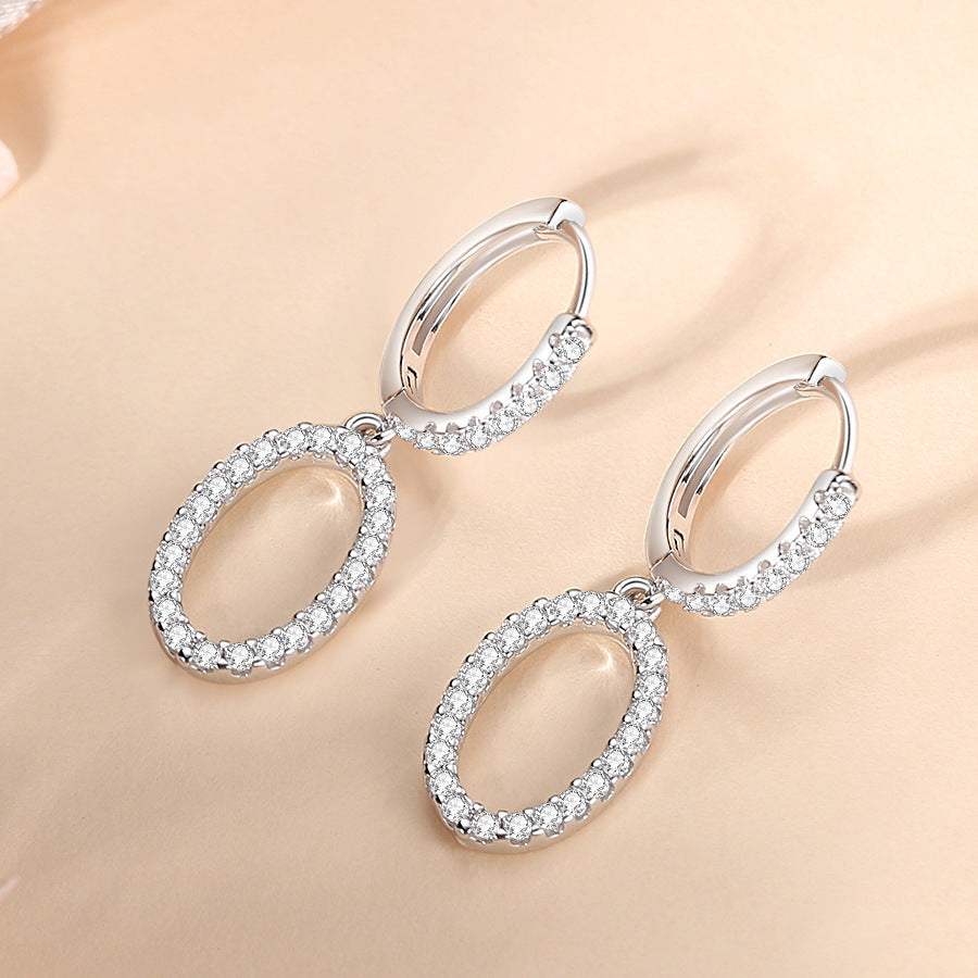 Fashion Sterling Silver 925 Light Luxury Earrings