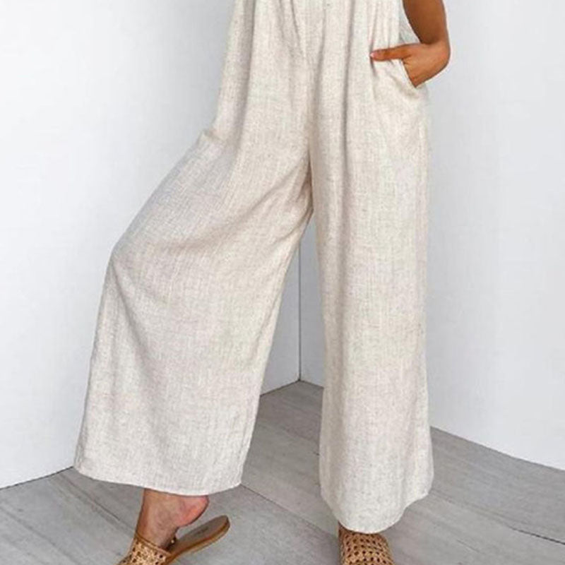 Fashion One-Piece Sleeveless Jumpsuits