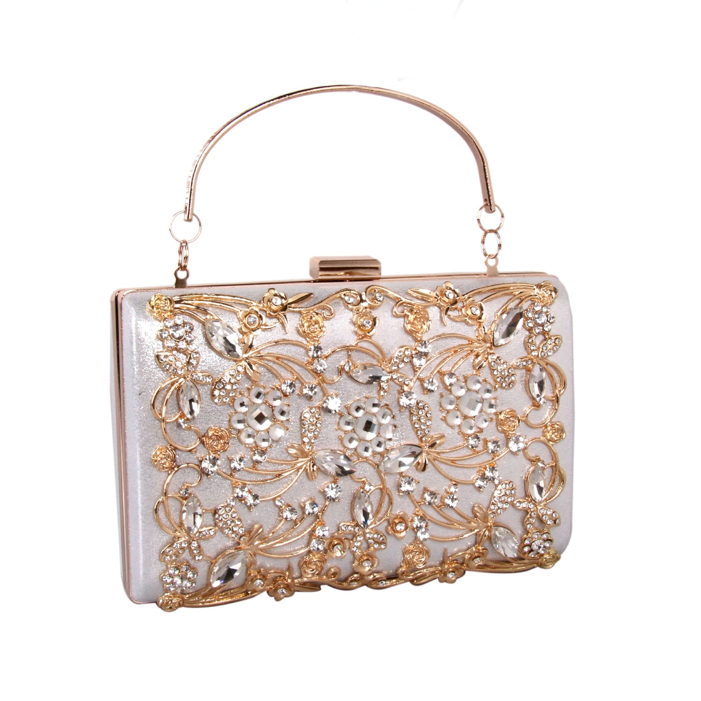 Fashion Metal Rhinestone Clutch