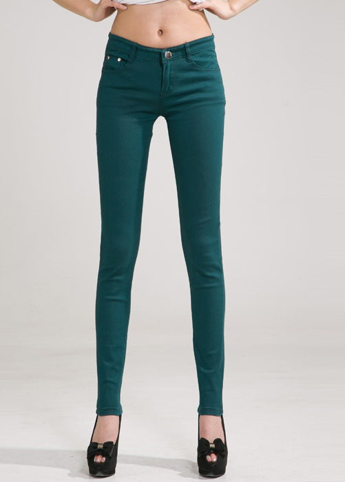 Fashion Color Pencil Pants