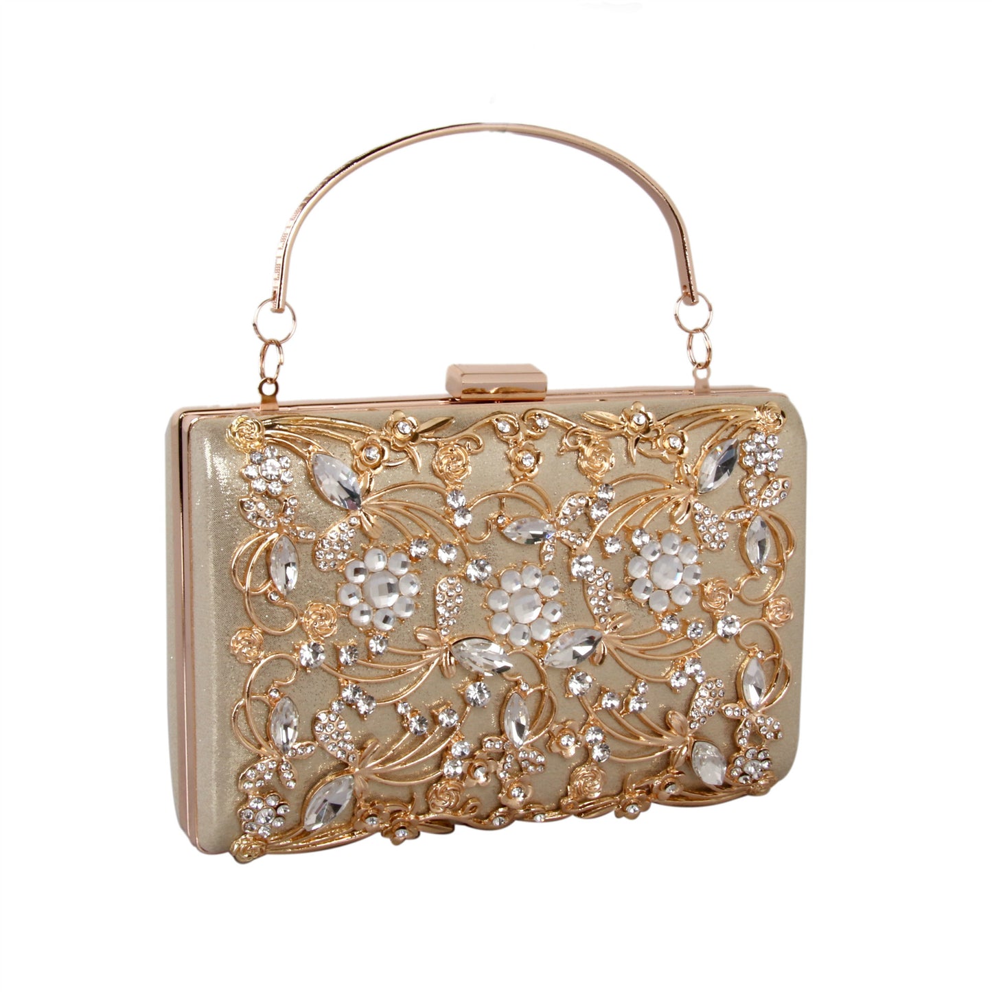 Fashion Metal Rhinestone Clutch