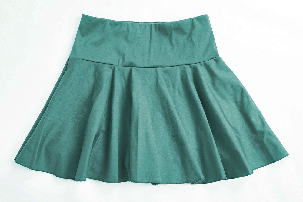 Fashion Solid Color Sports Skorts