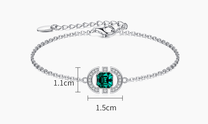 Fashion Square Jewelry Set