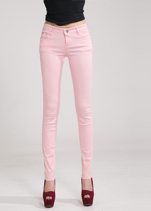 Fashion Color Pencil Pants
