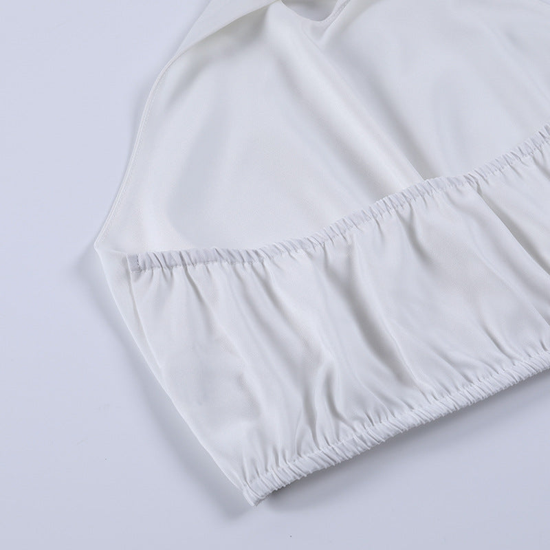 Fashion Halter Sleeveless Shirt