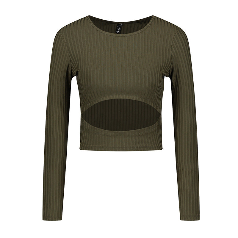 FDG Belly Button Bottoming Crop Top