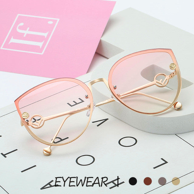 Fashion UV Protection Metal Sunglasses