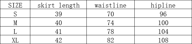 Fashion Irregular Style Denim Skirt