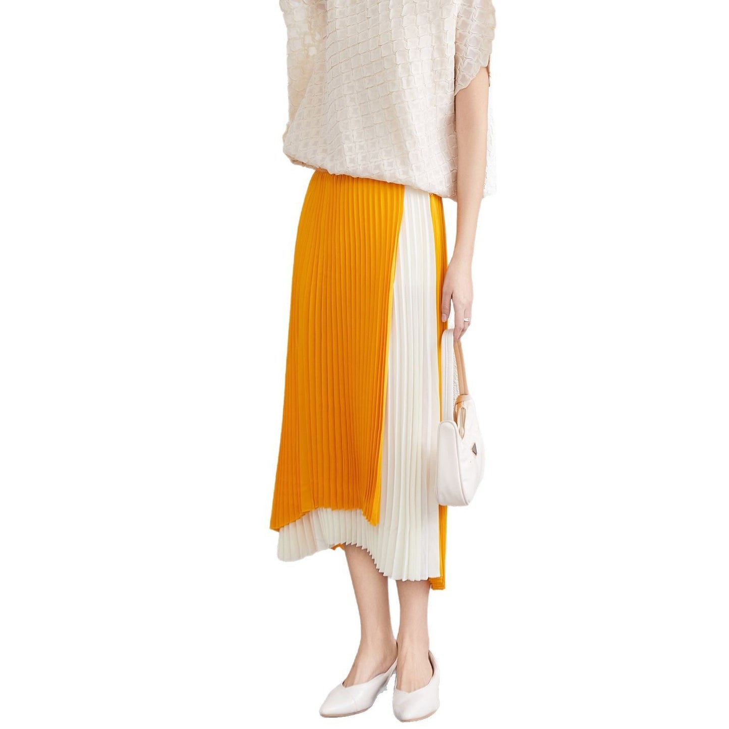Fashion Temperament Wild Irregular Skirt