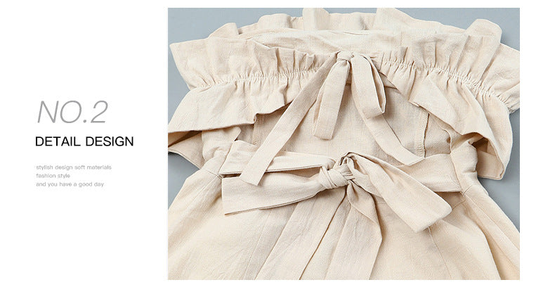 Fashion Pleated Ankle-Length Pants