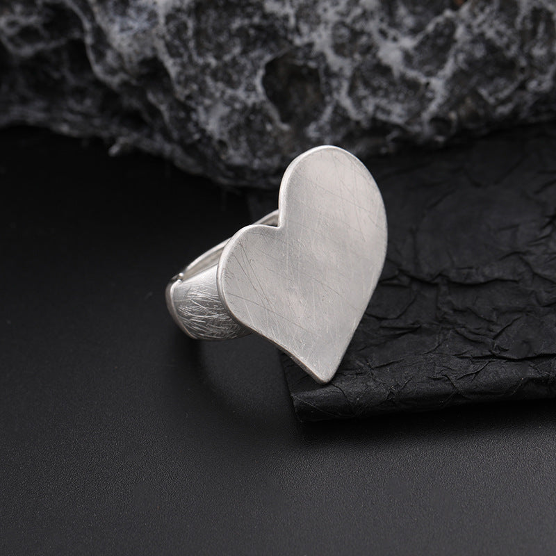 Fashion Irregular Thick Gold And Silver Color Ring