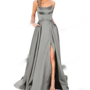 Fashion Long Slimming And Shoulder Hollow Party Dress