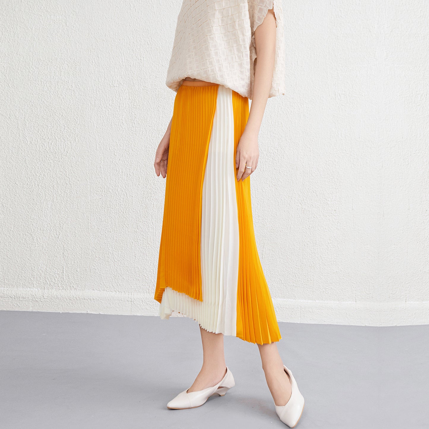Fashion Temperament Wild Irregular Skirt