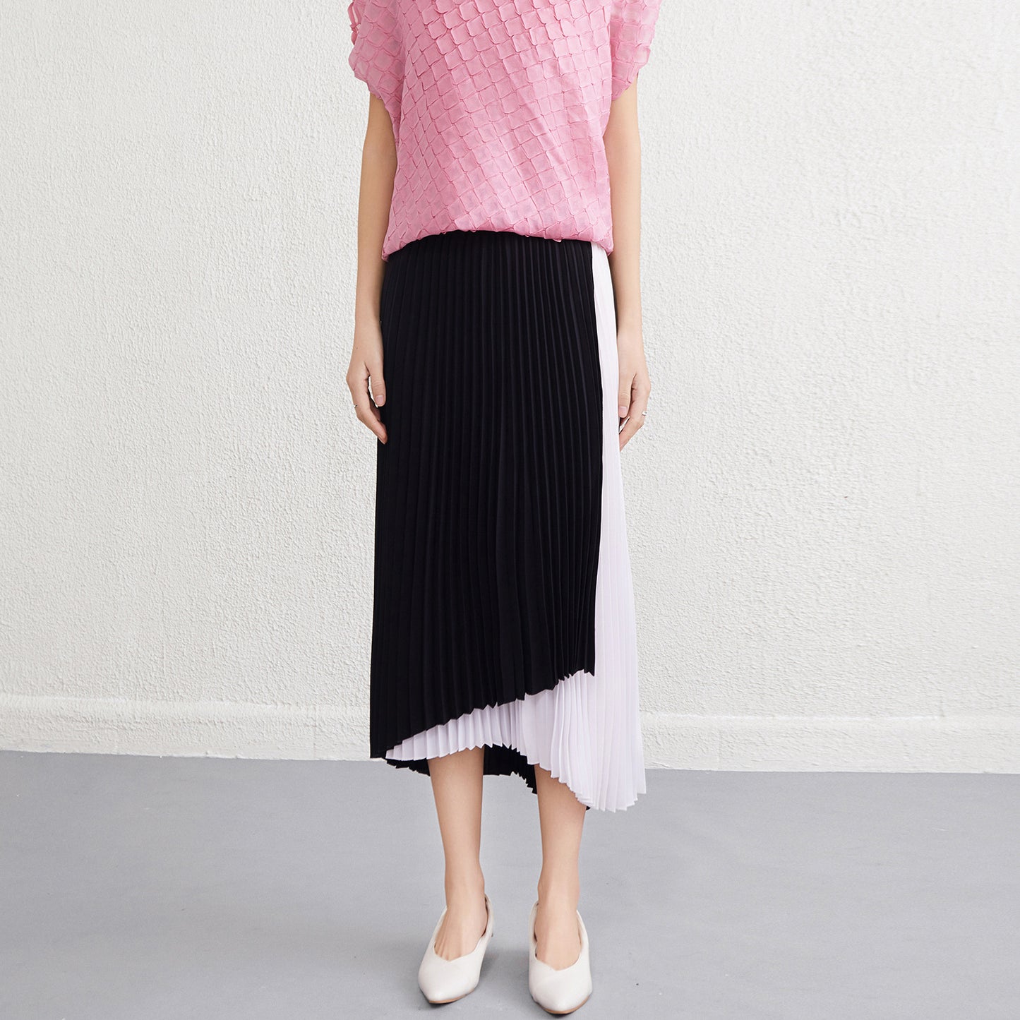 Fashion Temperament Wild Irregular Skirt