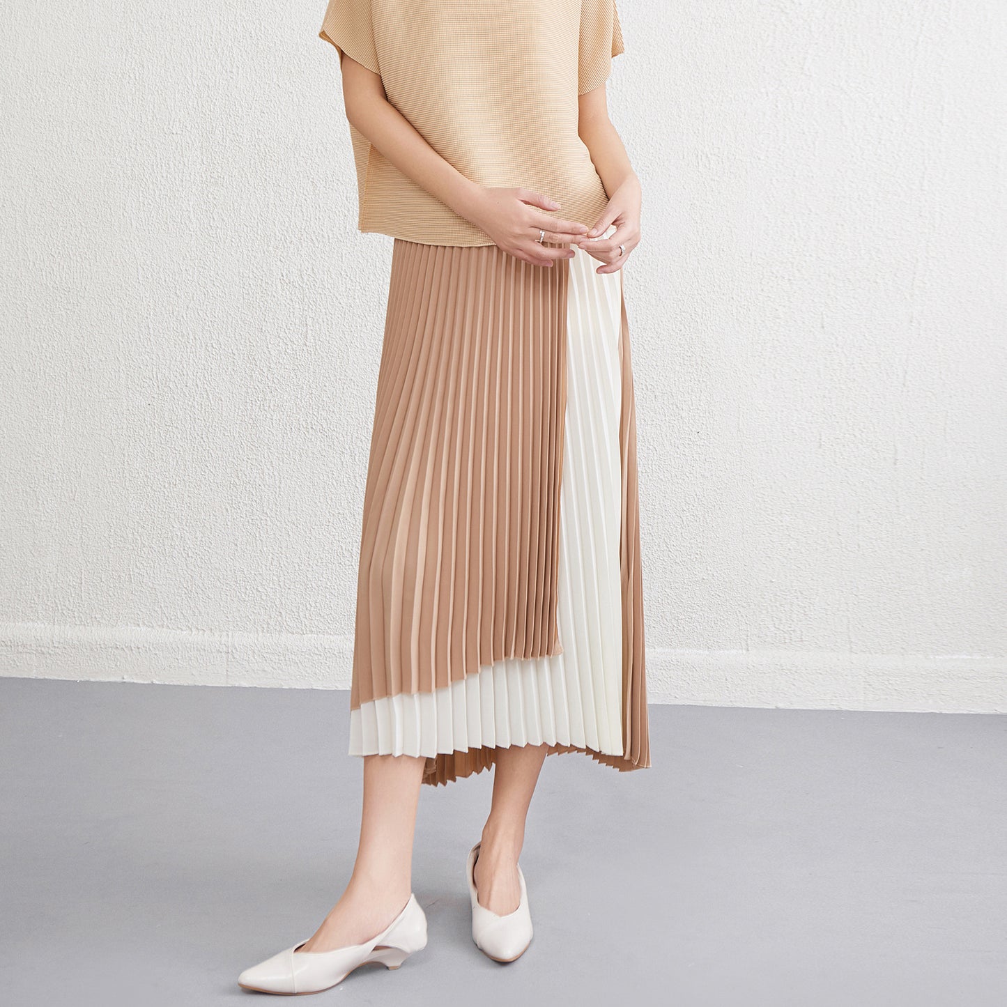 Fashion Temperament Wild Irregular Skirt