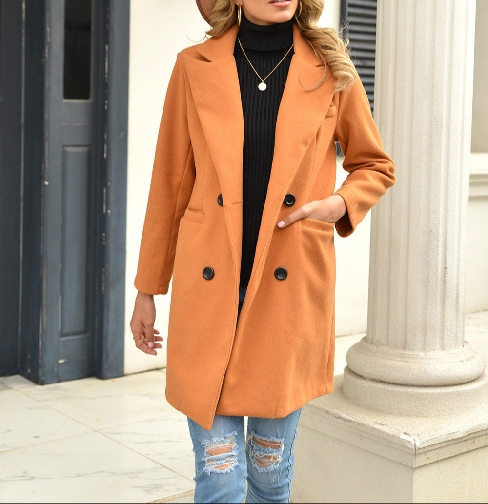 Fashion Long Lapel Jacket