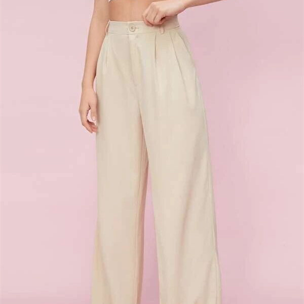 Fashion High Waist Casual Wide-Leg Pants