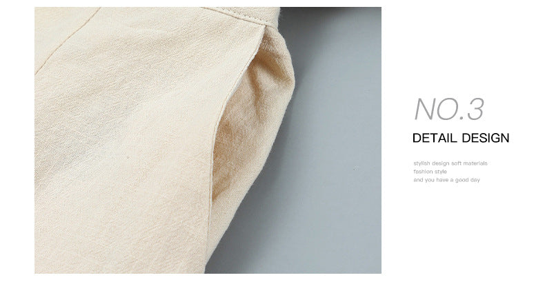 Fashion Pleated Ankle-Length Pants