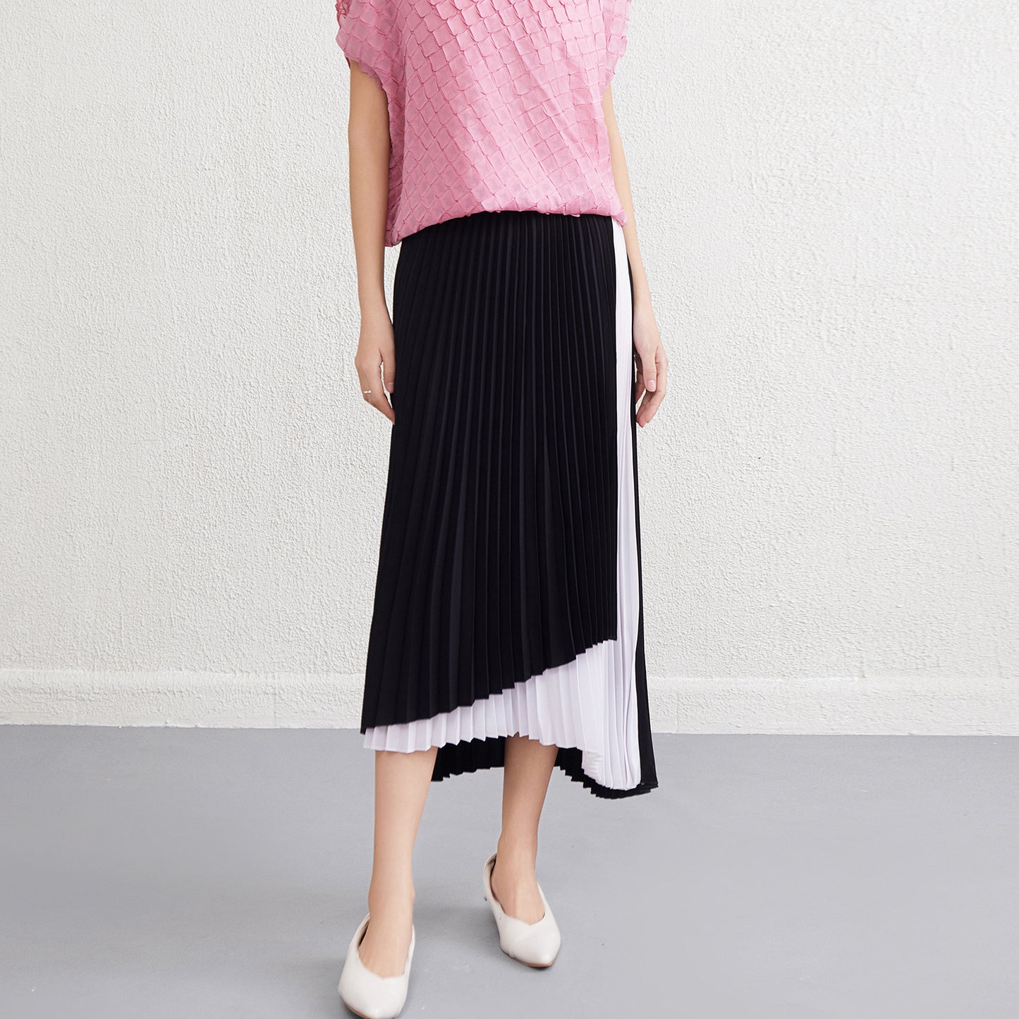 Fashion Temperament Wild Irregular Skirt