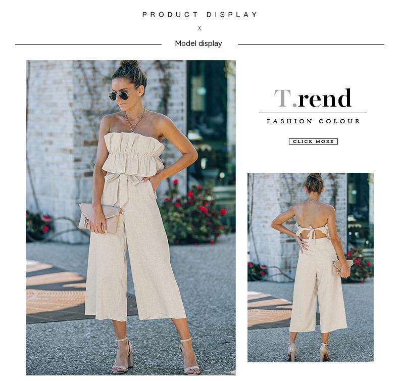 Fashion Pleated Ankle-Length Pants