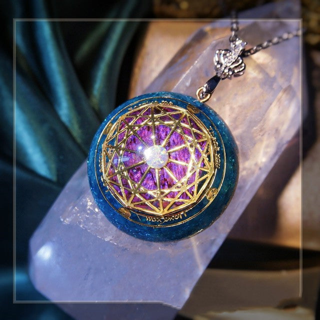 Fashion Opal Guardian Stone Crystal Necklace