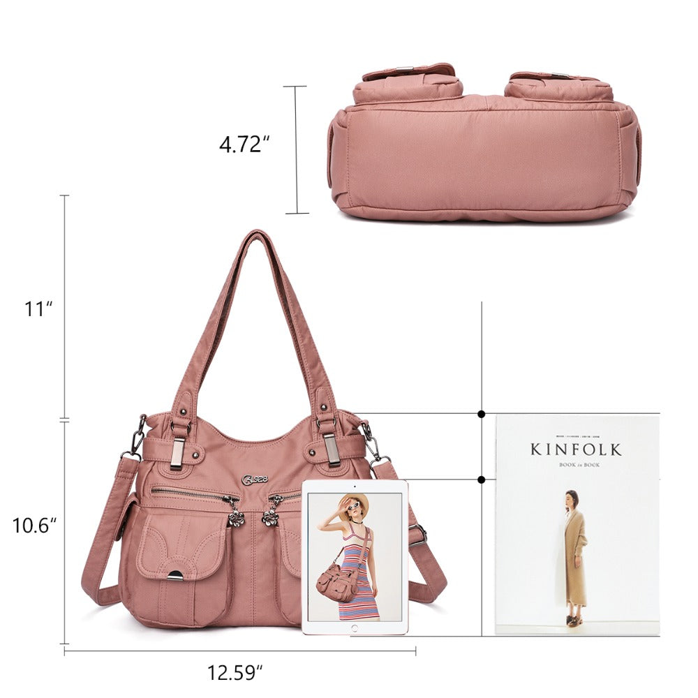 Fashion Soft Leather Crossbody Bags