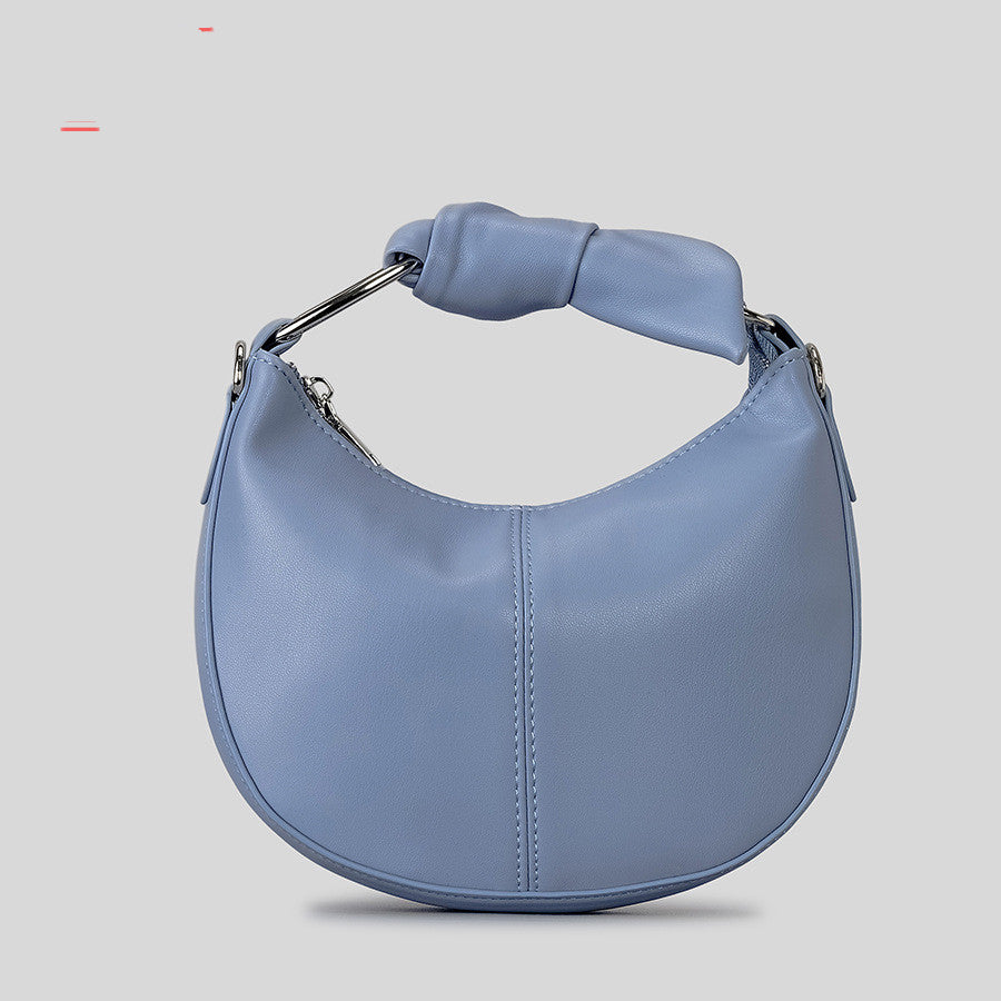 Fashion Simple Soft PU Saddle Bag