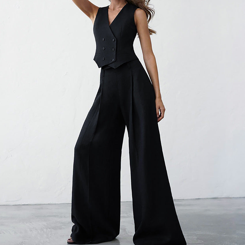 Fashion Vest Pants Suit