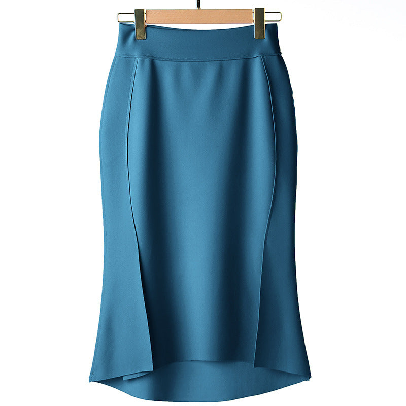 Fashion Fishtail Sheath Split Skirt