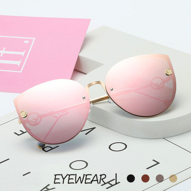 Fashion UV protection metal sunglasses