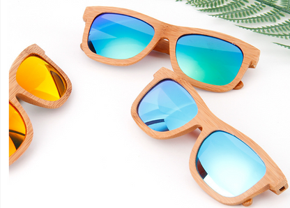 Fashion Bamboo Polarized Sunglasses