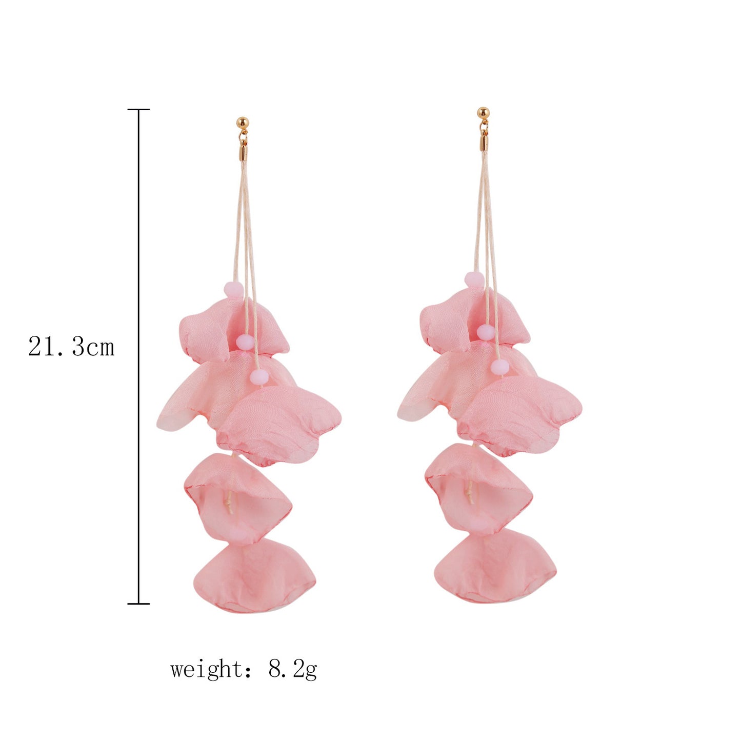 Fashion Exaggerated Flower Earrings