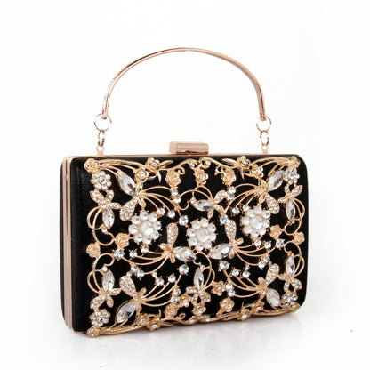 Fashion Metal rhinestone clutch