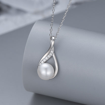 Fashion Silver Freshwater Pearl Pendant