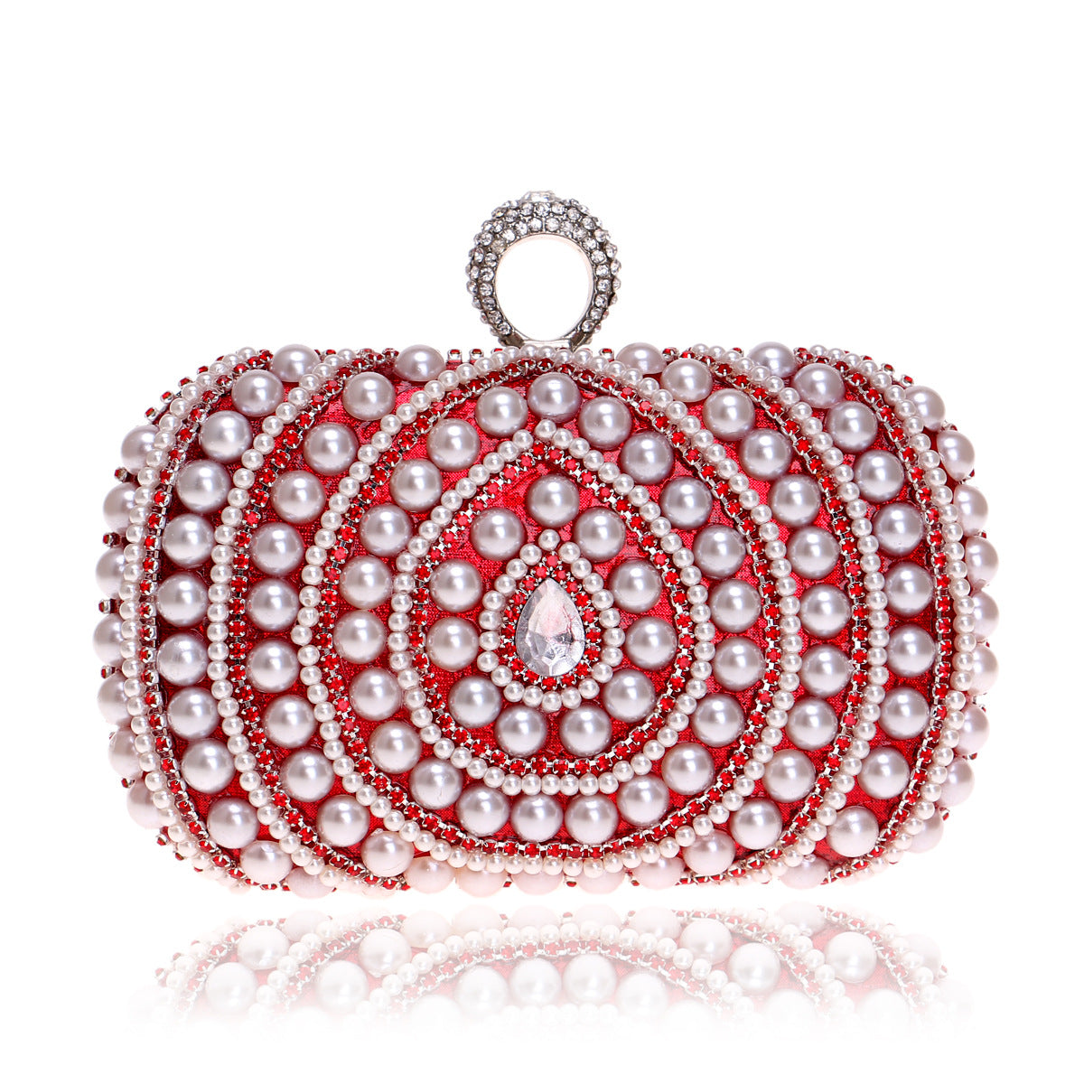 Fashion Banquet Pearl Clutch