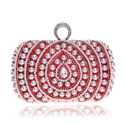 Fashion Banquet Pearl Clutch