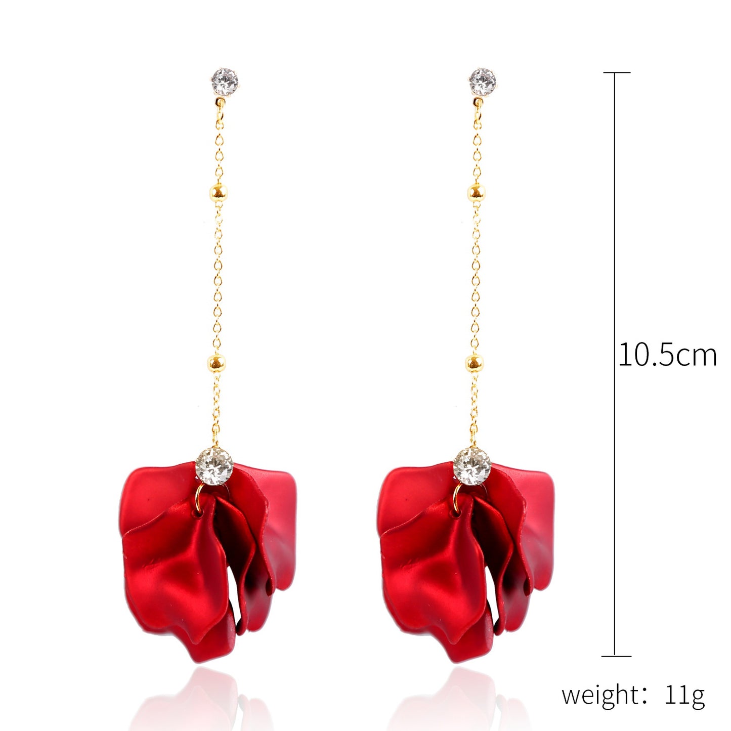 Fashion Exaggerated Flower Earrings